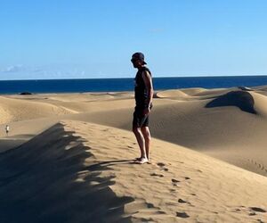 Foto de Andrés en Vitoria